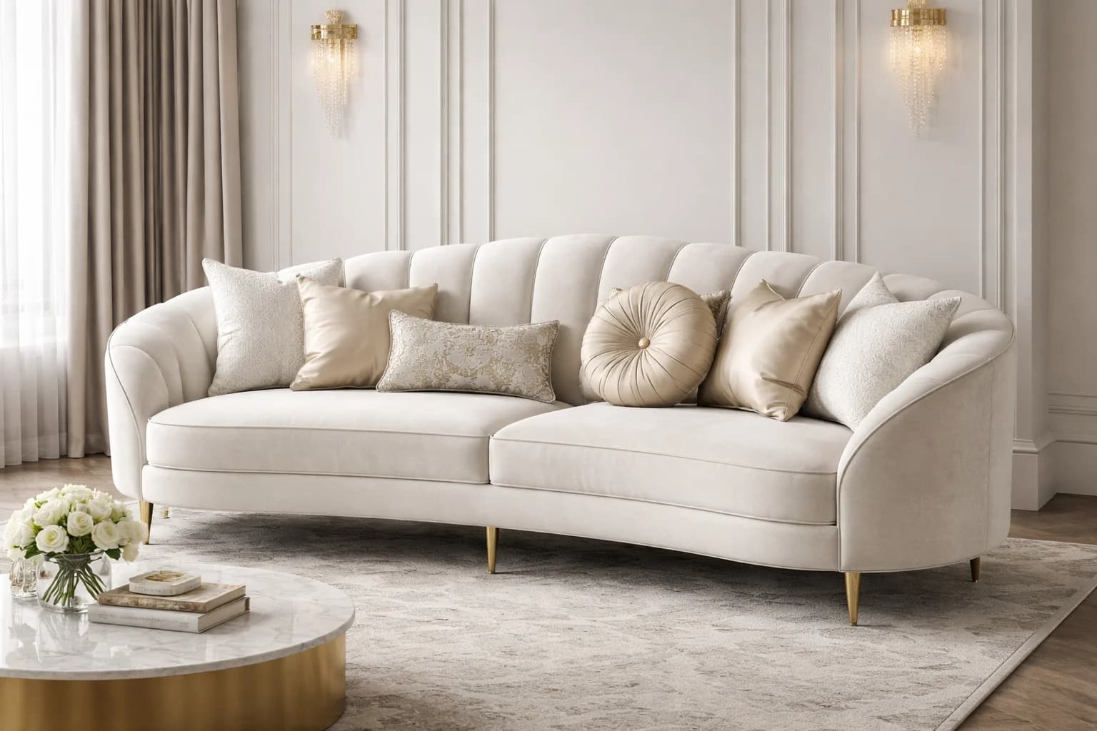 Luxury Custom Sofa by Uday Sofa Makers in Pune